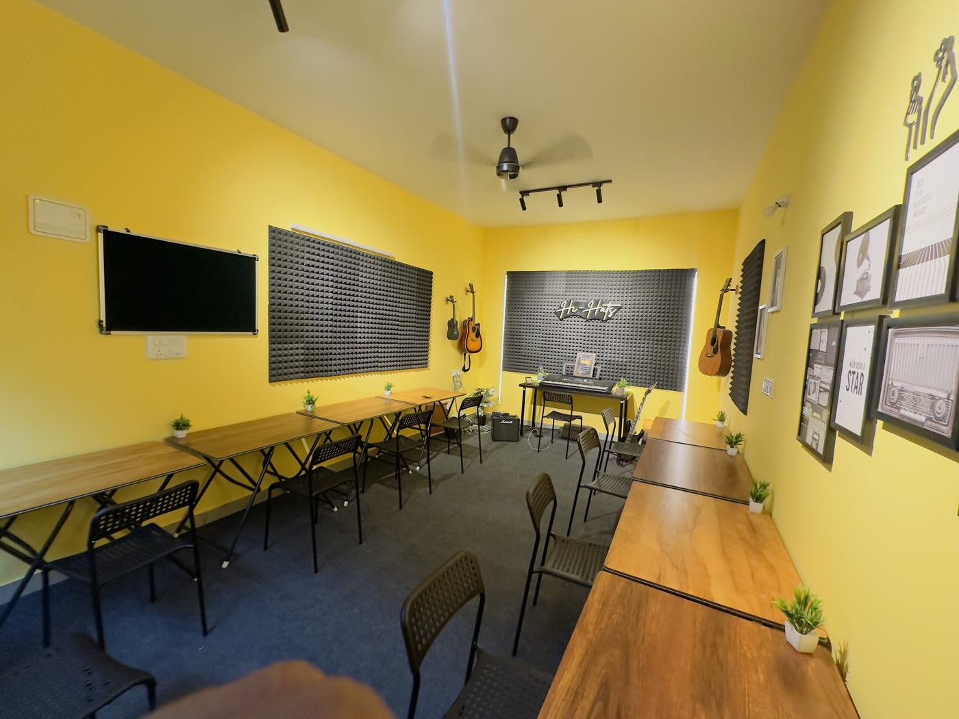 Guitars at Hi-Hats studio